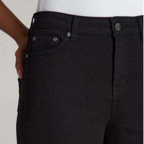 Tall Womens Jeans Black High Rise Skinny - Picture 5 of 6